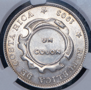 1 колон 1923 (Коста-Рика) (в слабе)