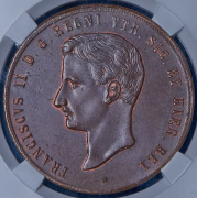 10 торнези 1859 (Королевство обеих Сицилий) (в слабе)