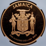 100 долларов 2012 "XXX Олимпийские игры в Лондоне" (Ямайка) (в слабе)
