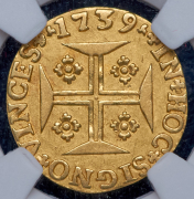 1000 реалов 1739 (Бразилия) (в слабе)