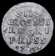 2 гроша 1761 (Бит. R1, Петр. 5р.)