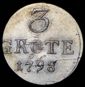 3 гротена 1798 (Йевер)