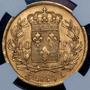 40 франков 1830 (Франция) (в слабе) А