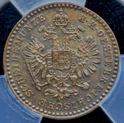 5/10 крейцера 1885 (Австрия) (в слабе)