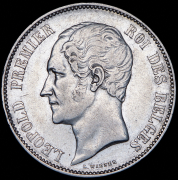 5 франков 1851 (Бельгия)