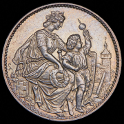 5 франков 1865 "Стрелковый фестиваль в Шаффхаузене" (Швейцария)