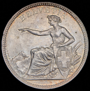 5 франков 1874 (Швейцария)  B