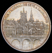 5 франков 1876 "Стрелковый фестиваль в Лозанне" (Швейцария)