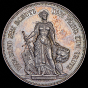 5 франков 1885 "Стрелковый фестиваль в Берне" (Швейцария)