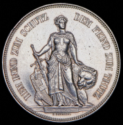 5 франков 1885 "Стрелковый фестиваль в Берне" (Швейцария)