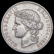 5 франков 1889 (Швейцария) B
