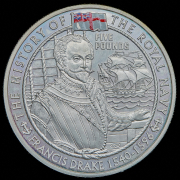 5 фунтов "Сэр Фрэнсис Дрейк" 2003 (Джерси)