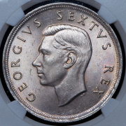 5 шиллингов 1952 (ЮАР) (в слабе)