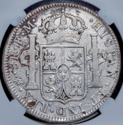 8 реалов 1793 (Испания) (в слабе)