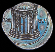 Денарий. Август Цезарь. Рим империя