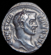 Денарий. Константиус I. Рим империя