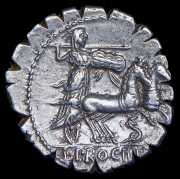 Денарий. Луций Процилий. Рим республика