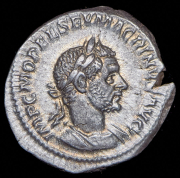 Денарий. Макрин. Рим империя