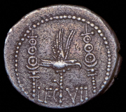 Денарий. Марк Антоний. Рим империя