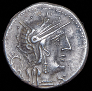 Денарий. Опимий. Рим республика