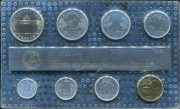 Годовой набор из 8 монет 1987 (ГДР) (в п/у)