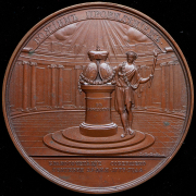 Медаль "Бракосочетание ВК Павла Петровича и ВК Натальи Алексеевны" 1773