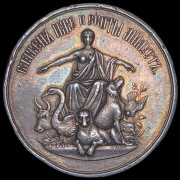 Медаль "Российского общества покровителя животным"