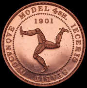 Модель 4 шиллинга 1901 года (Остров Мэн)