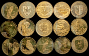 Набор из 27 монет 2 злотых (Польша)
