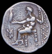Подражание тетрадрахме Александра. Кельты. Фракия