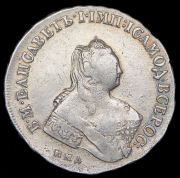 Рубль 1757 ММД-МБ