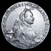 Рубль 1764 СПБ-ТI-СА