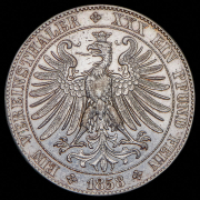 Талер 1858 (Франкфурт)