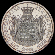 Талер 1858 (Саксен-Альтенбург) F