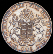 Талер 1865 (Вюртемберг)