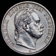 Талер 1866 "Победа в Австро-прусско-итальянской войне" (Пруссия)  A