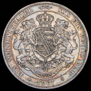 Талер 1867 (Саксония)  B