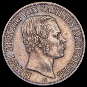 Талер 1869 (Саксен-Альтенбург) B