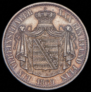 Талер 1869 (Саксен-Альтенбург) B