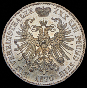 Талер 1870 (Шварцбург-Зондерсгаузен) A