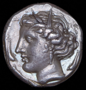 Тетрадрахма. Энтелла. Сицилия