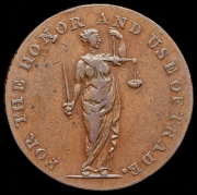 Токен 1/2 пенни 1794 (Дублин)