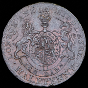 Токен 1/2 пенни (Лондон и Мидлсекс)