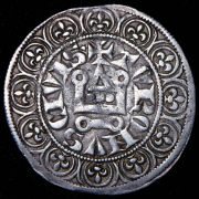 1/2 гро-турнуа. Филипп IV Красивый. Франция