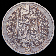 1/2 кроны 1823 (Великобритания)