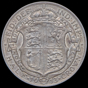1/2 кроны 1913 (Великобритания)