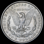 1 доллар 1881 (США) без букв