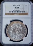 1 доллар 1903 (США) (в слабе)