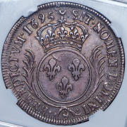 1 экю 1695 (Франция) (в слабе)