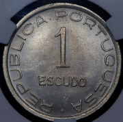 1 эскудо 1948 (Острова Сан-Томе и Принсипи) (в слабе)